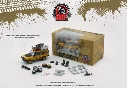 BM Creations 1/64 Land Rover 1998 Discovery 1 - Camel with Accessory (RHD)