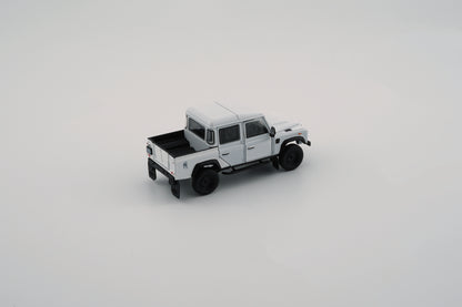 BM Creations 1/64 Land Rover 2016 Defender 110 Pick Up- White (RHD)