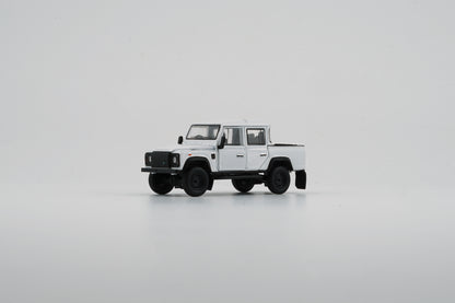 BM Creations 1/64 Land Rover 2016 Defender 110 Pick Up- White (RHD)