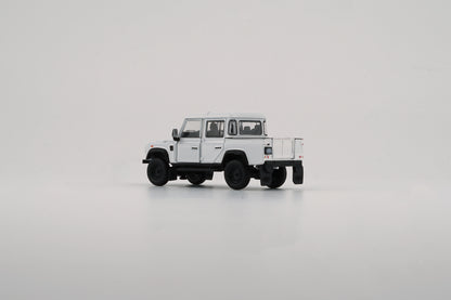 BM Creations 1/64 Land Rover 2016 Defender 110 Pick Up- White (RHD)