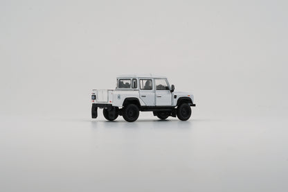 BM Creations 1/64 Land Rover 2016 Defender 110 Pick Up- White (RHD)