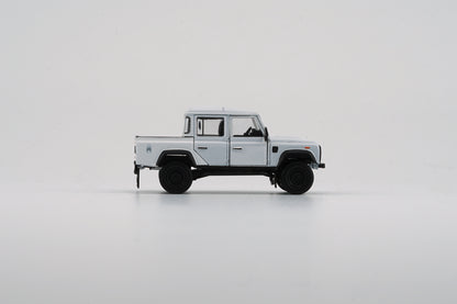 BM Creations 1/64 Land Rover 2016 Defender 110 Pick Up- White (RHD)