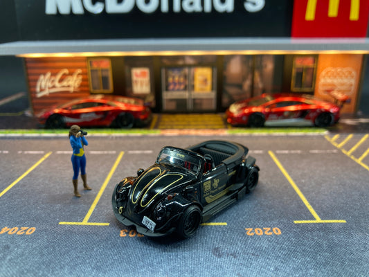 Inspire Model 1/64 Volkswagen Beetle RWB Robert Design John Player Special JPS Ltd Edition- Riverside Show 2021 (RD6407)
