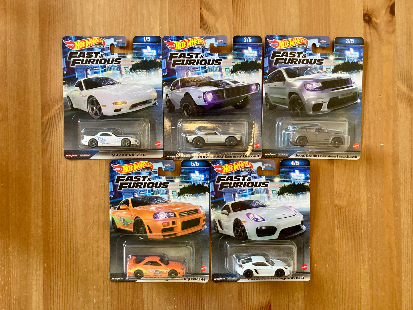 Hot Wheels Premium 1/64 Fast & Furious 1967 Chevy Camaro Offroad (HNW46 #2/5)