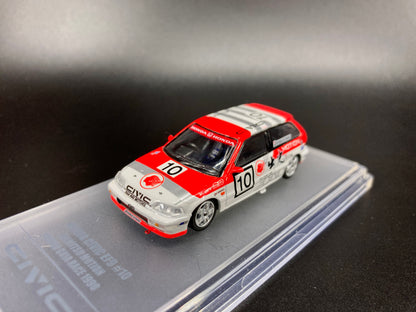 INNO64 1/64 Honda Civic EF9 #10 Idemitsu Motion Macau 1990 Diecast Model Car