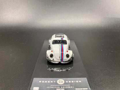 Inspire Model 1/64 Volkswagen Beetle RWB Robert Design Label Series-White (LB640008K)