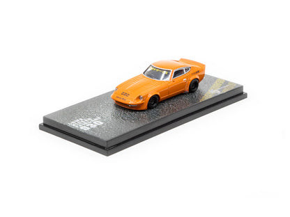 KJ Miniatures 1/64 LBWK Nissan Fairlady Z S30 Orange 1:64 Scale Diecast Model Car