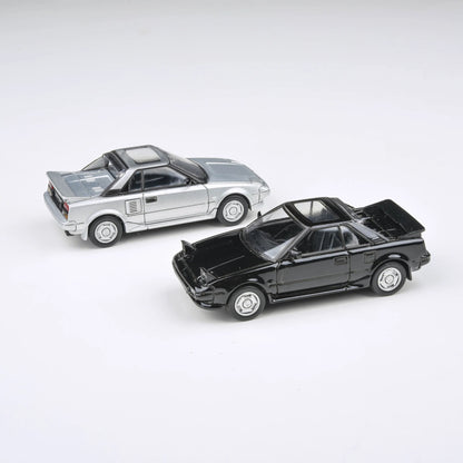 PARA64 1/64 Toyota MR2 MK1 1985 Super Silver Metallic Closed Light