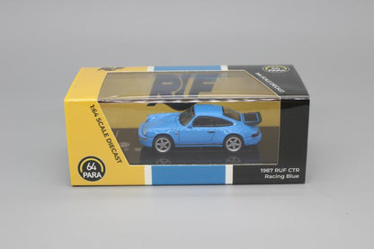 PARA64 1/64 RUF CTR Yellowbird 1987 Racing Blue