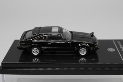 PARA64 1/64 Toyota Celica Supra XX Black 1984 Diecast Model Car (Lights Up RHD)