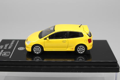 PARA64 1/64 Honda 2001 Civic Type R EP3- Sunlight Yellow (PA-65345 RHD)
