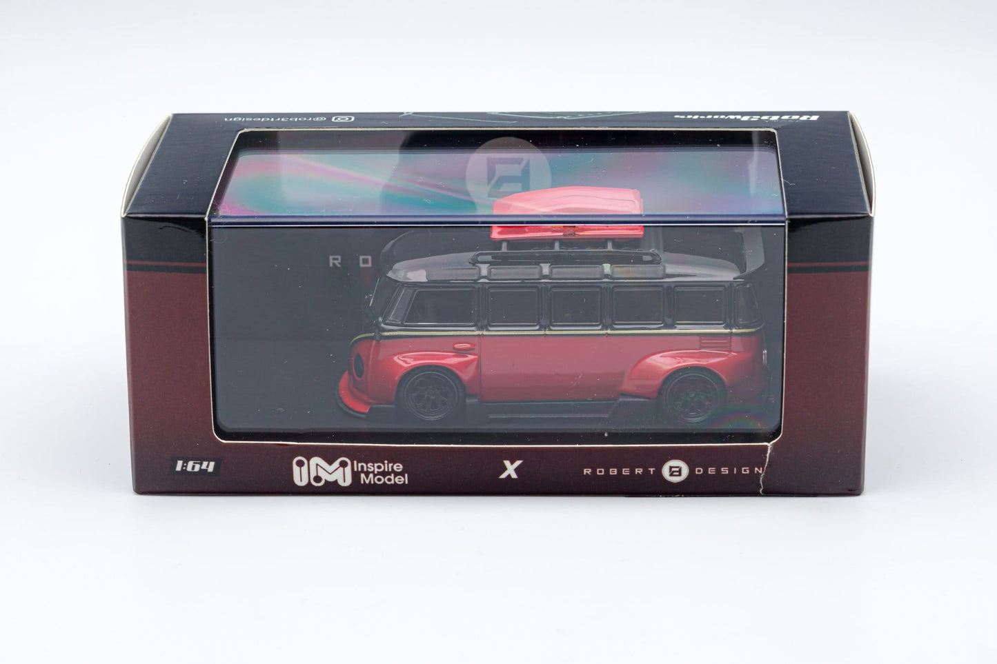 Inspire Model 1/64 Volkswagen Kombi Camper Van Robert Design-Model A(VW-840008A)