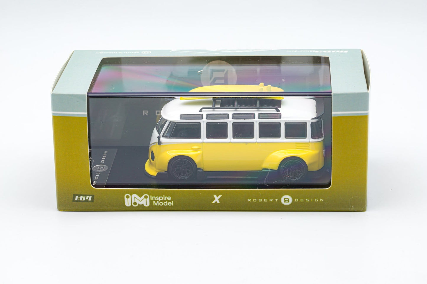 Inspire Model 1/64 Volkswagen Kombi Camper Van Robert Design-Model B(VW-840008B)