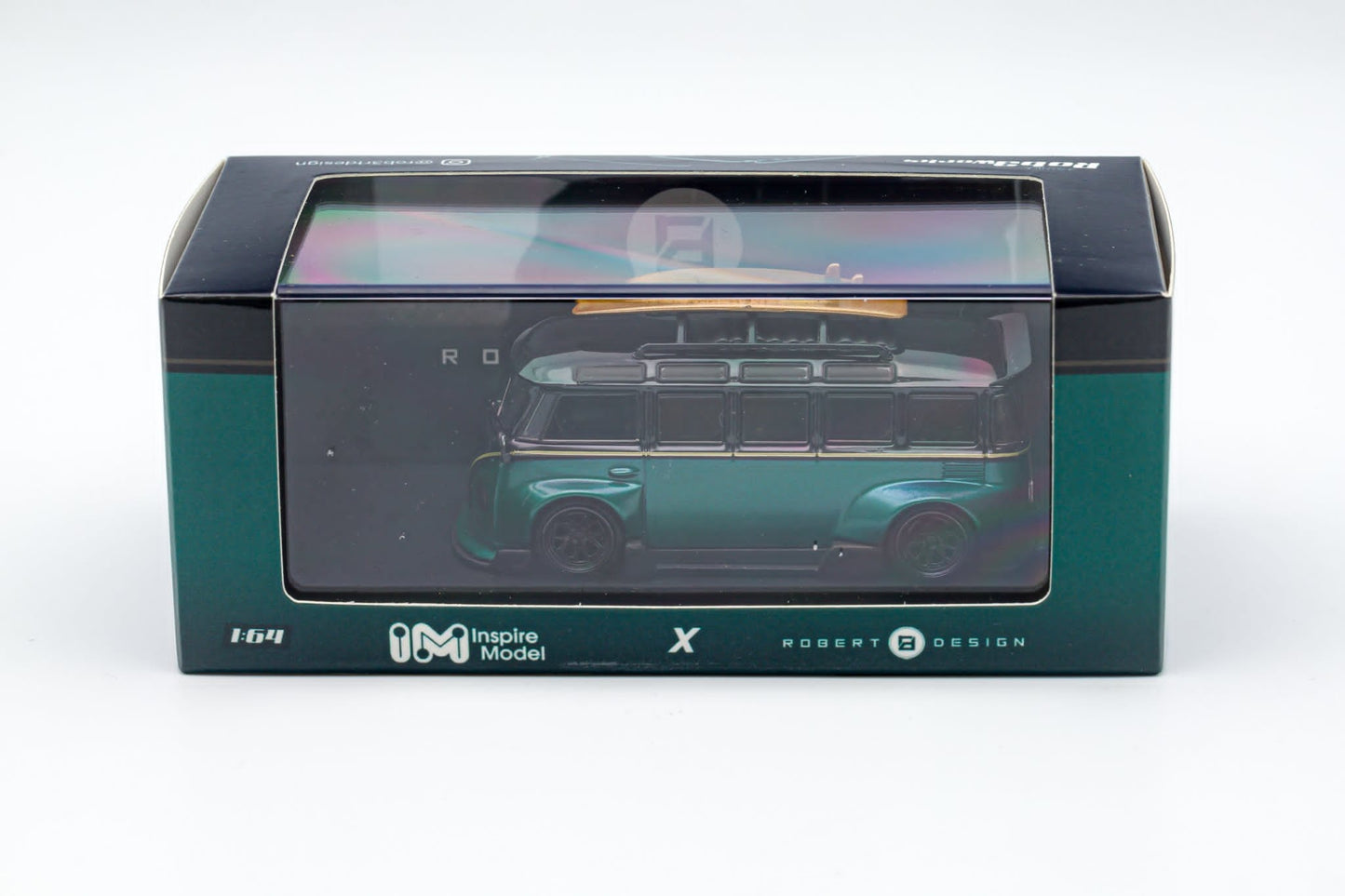 Inspire Model 1/64 Volkswagen Kombi Camper Van Robert Design-Model J(VW-840008J)