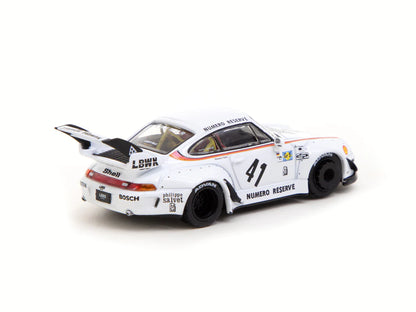 Tarmac Works 1/64 Porsche RWB 993 LBWK w/ Plastic Truck Packaging -Singapore Special Edition- HOBBY64
