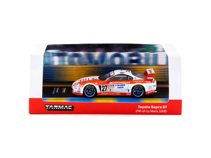 Tarmac Works 1/64 Toyota Supra GT 24h of Le Mans 1995 #27 - HOBBY64