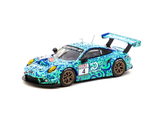 Tarmac Works 1/64 Porsche 911 GT3 R VLN Endurance Racing Champion Nürburgring 2018 - HOBBY64