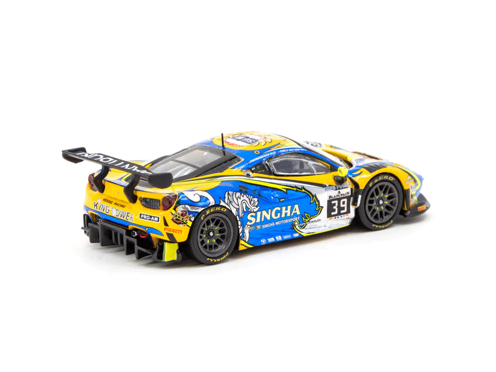Tarmac Works 1/64 Ferrari 488 GT3 Blancpain GT Series 2018 #39- HKACG 2022 Special Edition- HOBBY64