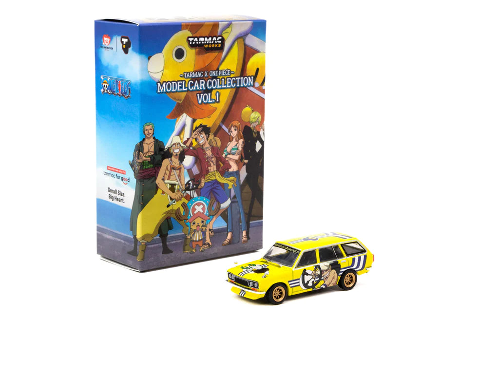 Tarmac Works x One Piece 1/64 Model Car Collection VOL.1 -[6 Cars Set]- COLLAB64