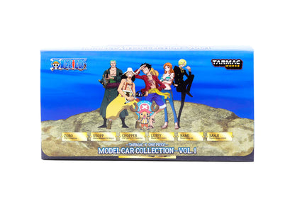 Tarmac Works x One Piece 1/64 Model Car Collection VOL.1 -[6 Cars Set]- COLLAB64