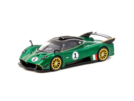 Tarmac Works 1/64 Pagani Huayra R Verde Trifoglio - GLOBAL64