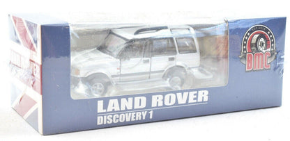 BM Creations 1/64 Land Rover 1998 Discovery 1 with 4 Additional Wheels- Silver (RHD)
