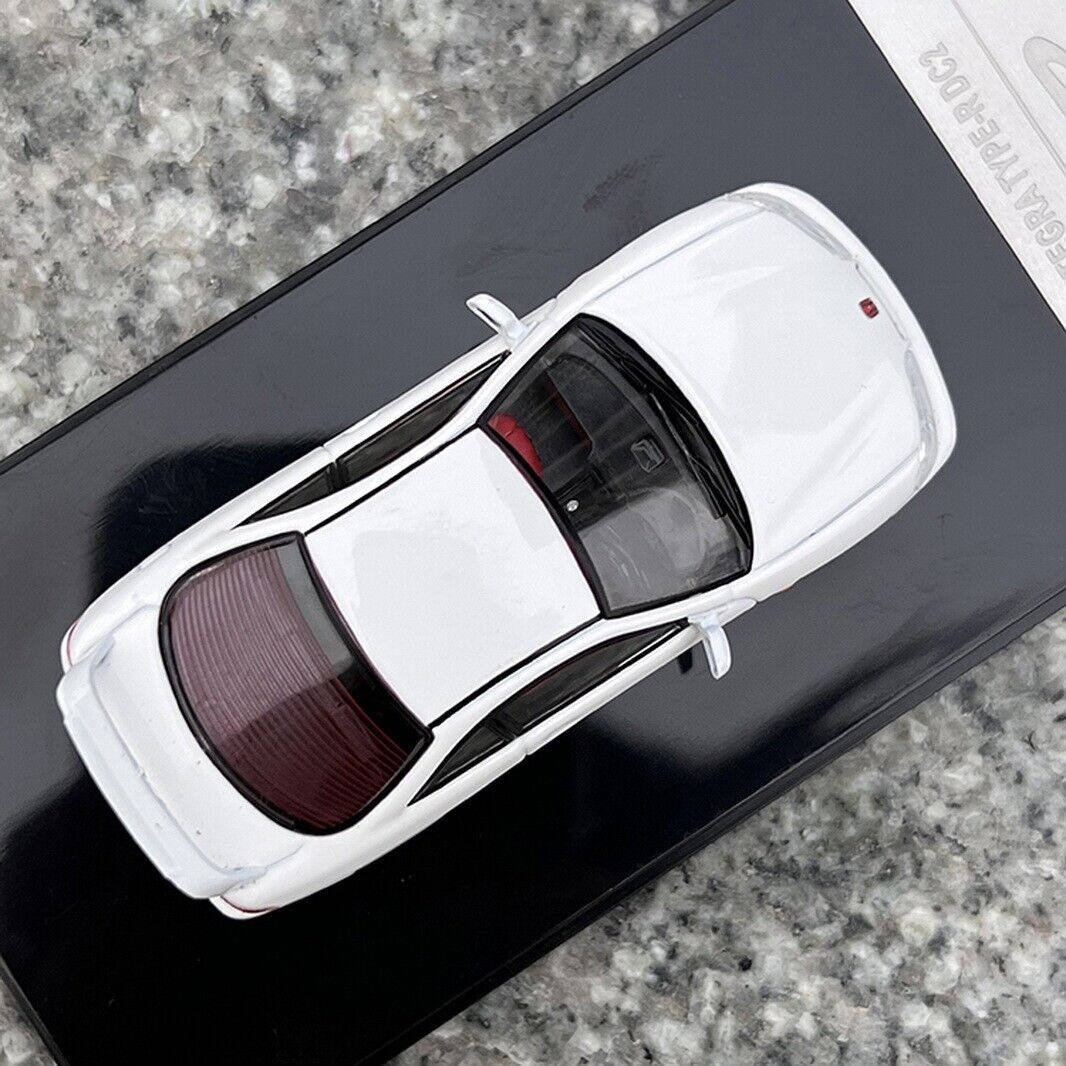 Hobby64 -1/64 Honda Integra Type-R DC2 Diecast Collector Model Racing Car White