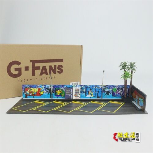 G-Fans 1/64 Outdoor Car Park Parking Lot LED Light Diorama (710027)