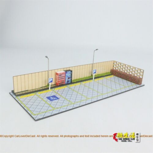 G-Fans 1/64 Outdoor Garden Car Park Parking Lot LED Diorama (710029)